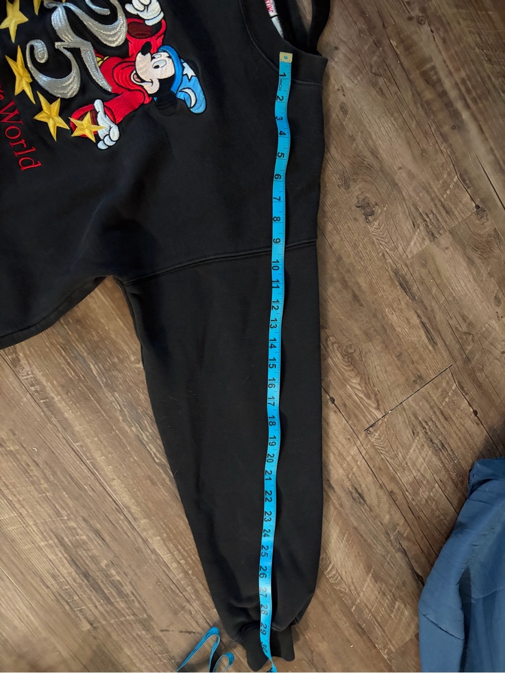 Vintage 90s Disney World 25th Anniversary Black Sweater - Picture 4 of 7
